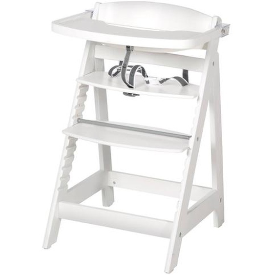 Chaise Haute Évolutive Avec Plateau Repas Amovible Sit Up Fun Blanc