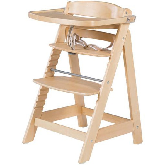 Chaise Haute Évolutive Avec Plateau Repas Amovible Sit Up Fun Bois Naturel
