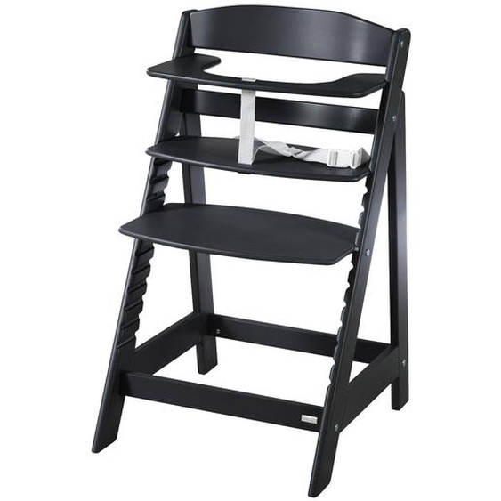 Chaise Haute Évolutive En Bois Sit Up Flex - Utilisable Jusquà La Chaise Dadolescent Noir