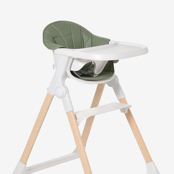 Chaise haute évolutive pliable CHILLSEAT vert sauge