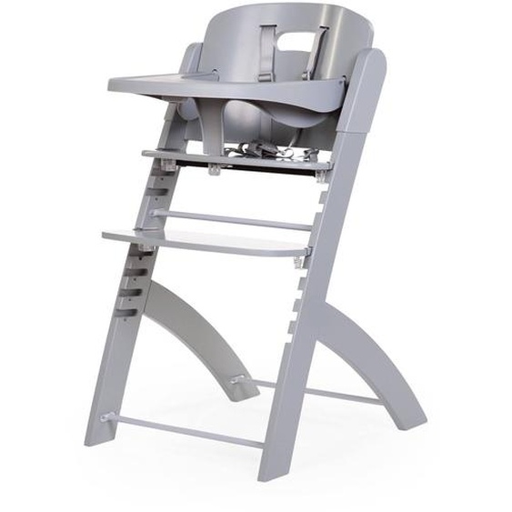 Chaise Haute Évolutive + Tablette Evosit Gris Pierre