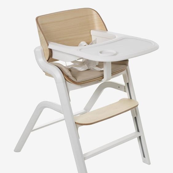 Chaise haute évolutive WOODYNEST beige