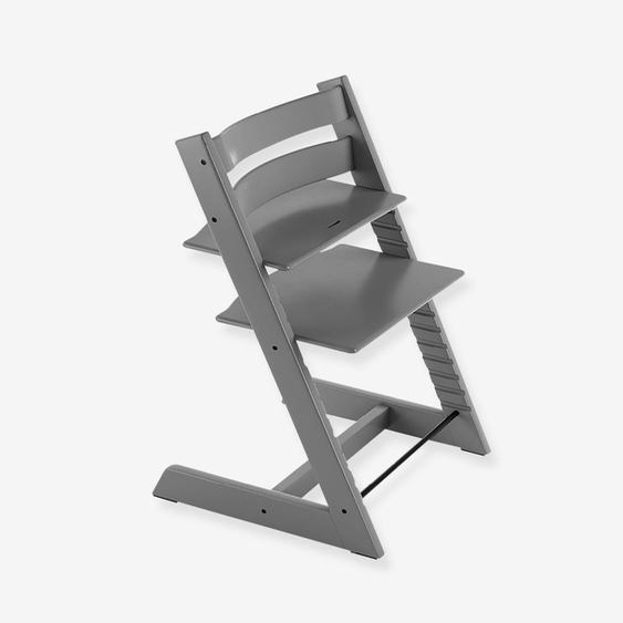 Chaise haute Tripp Trapp gris tempête