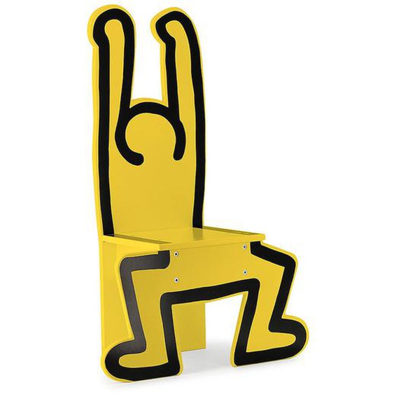 Chaise Keith Haring Jaune Jaune