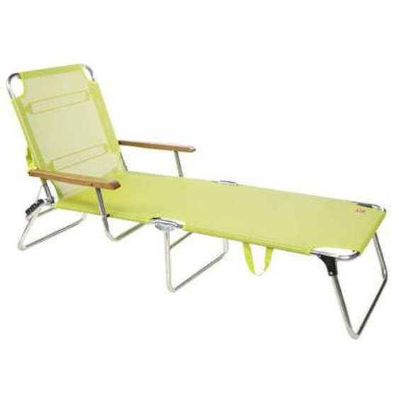 Chaise longue à trois pieds Fiam Amigo 40+ - blanc
