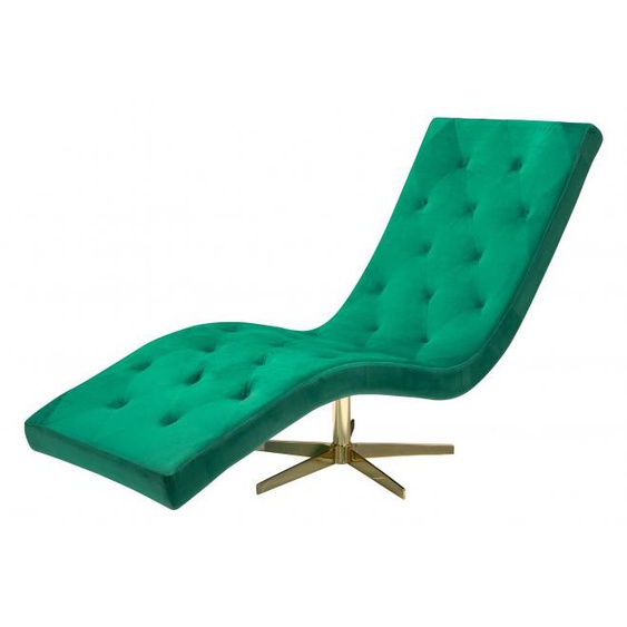 Chaise longue fauteuil relax en velours - Sven