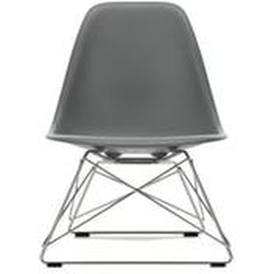 Chaise LSR Eames Side Chair - granite grey - chrome brillant