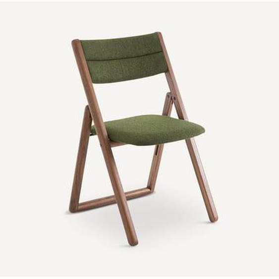 Chaise pliante noyer Camminata design E.Gallina