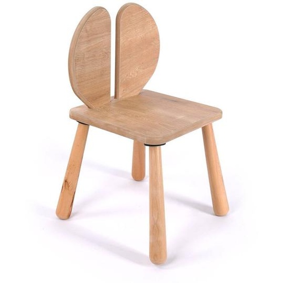 Chaise Pour Enfant Dossier Oreilles - Mael Chêne