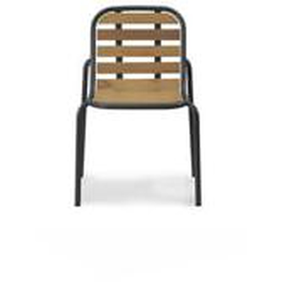 Chaise Robinia Vig  - noir/noir
