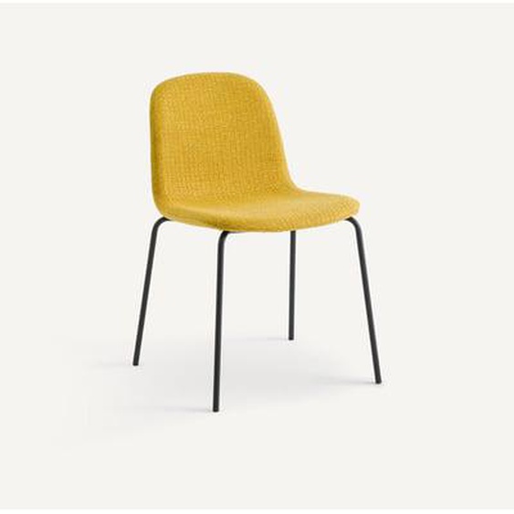 Chaise tissu natté chiné, Tibby