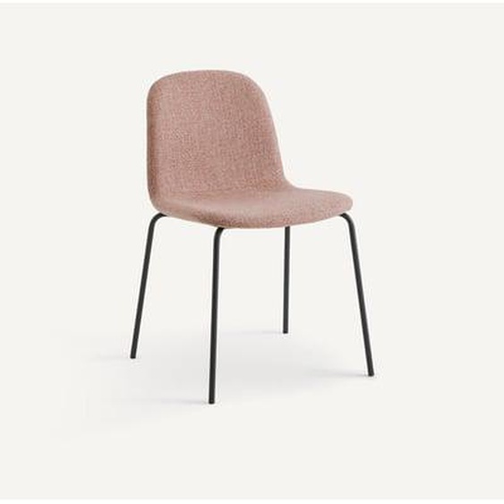 Chaise tissu natté chiné, Tibby