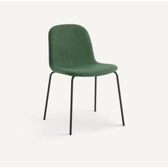 Chaise tissu natté chiné, Tibby