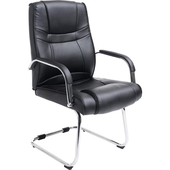 Chaise visiteur Attila noir