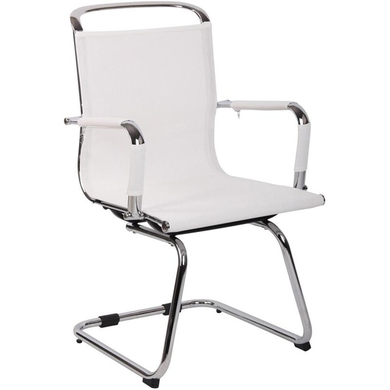 Chaise visiteur Barnet Mesh blanc