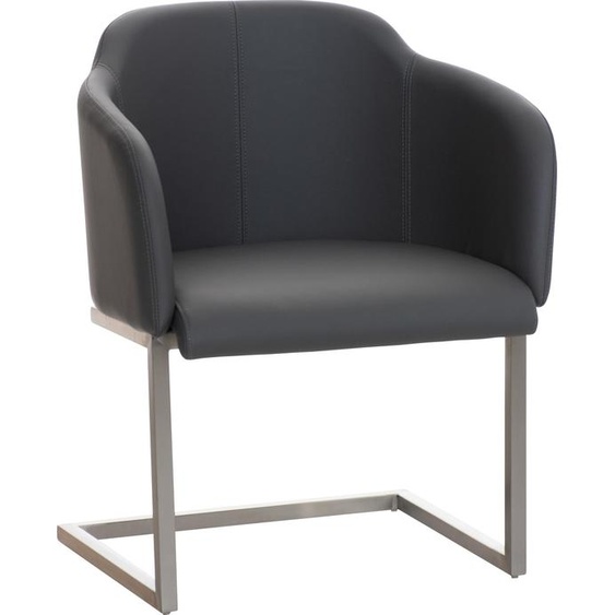 Chaise visiteur Magnus gris
