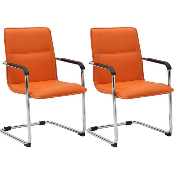 lot de 2 chaises visiteurs Seattle
