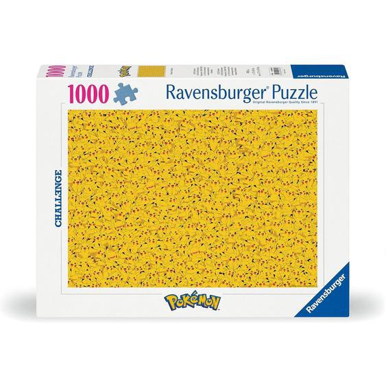Challenge Puzzle Pikachu 1000 Pcs Jaune
