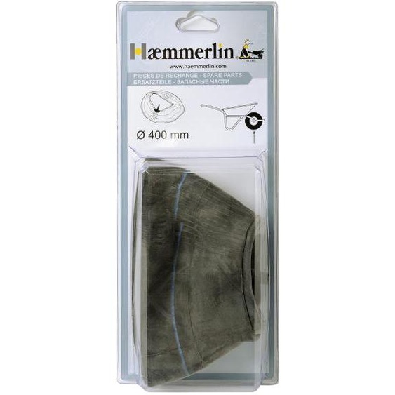 Chambre à air pour roue standard de brouette 400 mm HAEMMERLIN 309003306