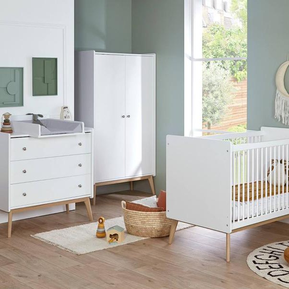 Chambre Bébé Complète Gaïa Blanc /chêne