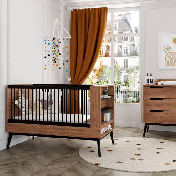 Chambre Bébé Duo Vintage Octave Noyer