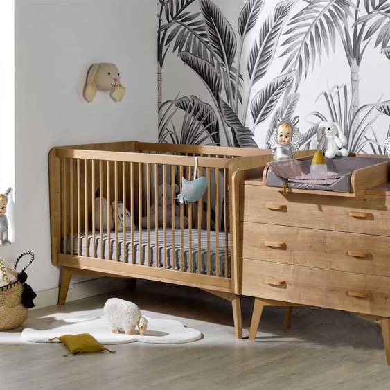 Chambre Complète Bébé Vintage Icone Chêne