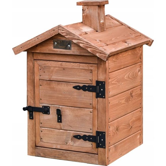 Chambre de fumage Imprégnée Fumoir en bois 50x80 Épicéa Jardin Bois