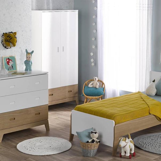 Chambre Enfant Archipel Blanc / Chêne