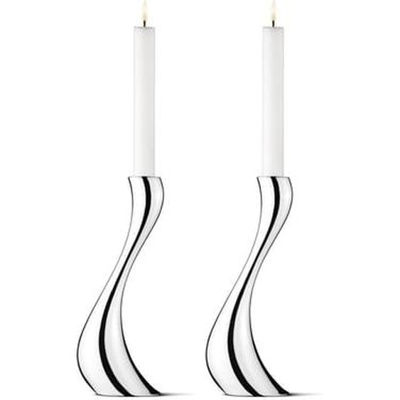 Chandelier Cobra - Acier inoxydable, 2 pièces - L