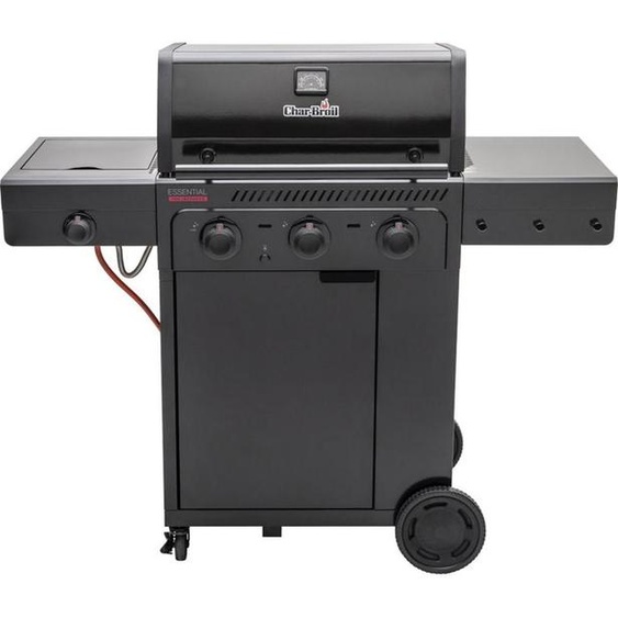 Char-Broil Barbecue à gaz 3+1 brûleurs, 7,9 kW, grille en fonte, noir - Essential 3G