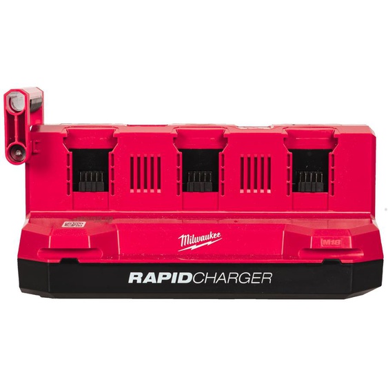 Chargeur rapide mobile 18V M18 6 baies M18 MPC6 - MILWAUKEE - 4932498551