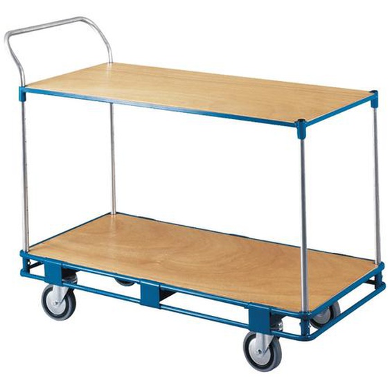 Chariot 2 étages, charge 200 kg