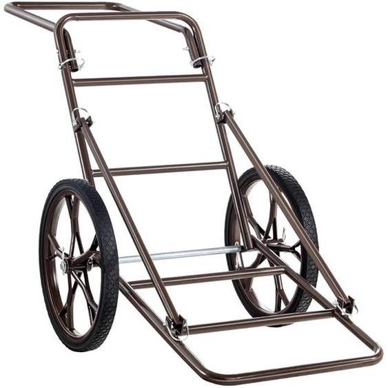 Chariot à gibier VEVOR, chariot à gibier pliable 227 kg, transporteur de gibier avec deux grandes roues de 42 cm et poignée ergonomique, accessoire pour chariot à gibier, chariot de transport polyvalent pour la chasse, la pêche et la randonnée