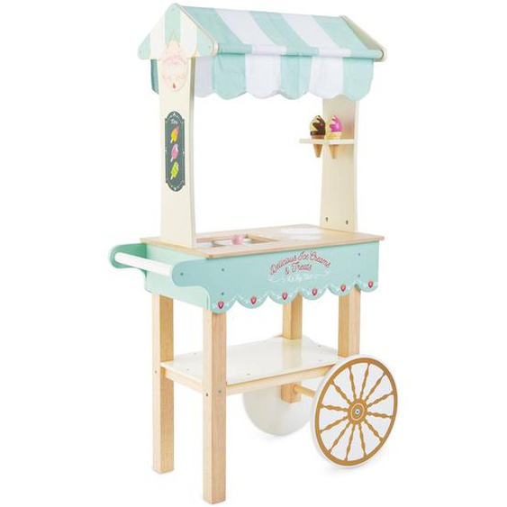 Chariot À Glaces Blanc