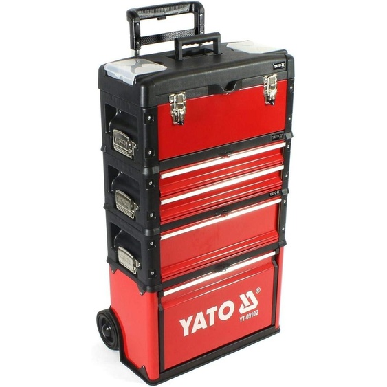 Chariot à outils 3 modules + module supplémentaire pour coffret à outils