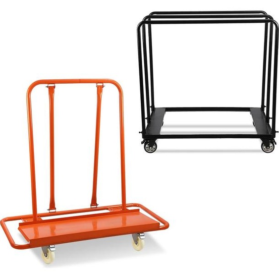 Chariot à panneaux Jayseuw Trolley chariot à panneaux Chariot de transport plaques de plâtre Diable à panneaux jusquà 680KG