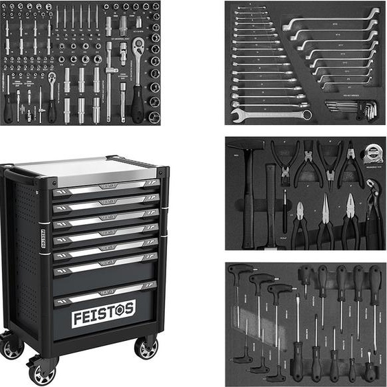 Chariot datelier mobile FEISTOS Mento 3 équipé de 158 outils