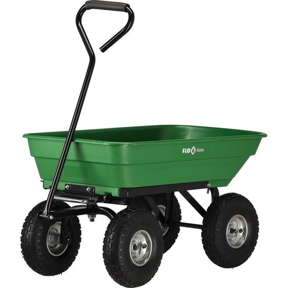 Chariot de jardin avec fonction de basculement, 55 l, capacité de charge de 150 kg