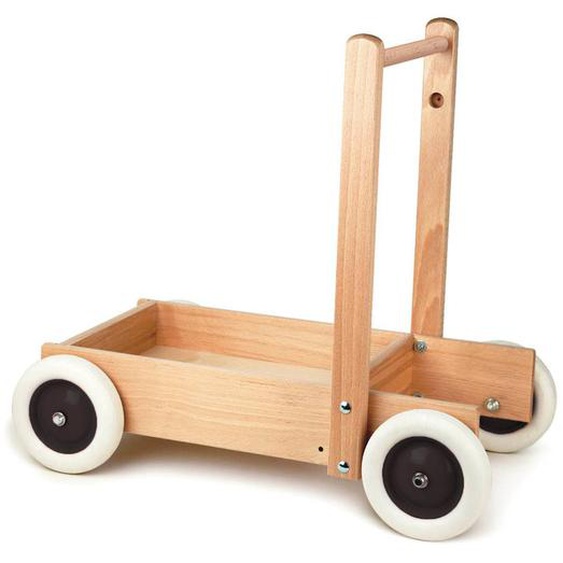 Chariot De Marche En Bois Massif Beige