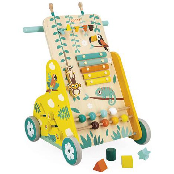Chariot De Marche Multi-activités Tropik Jaune