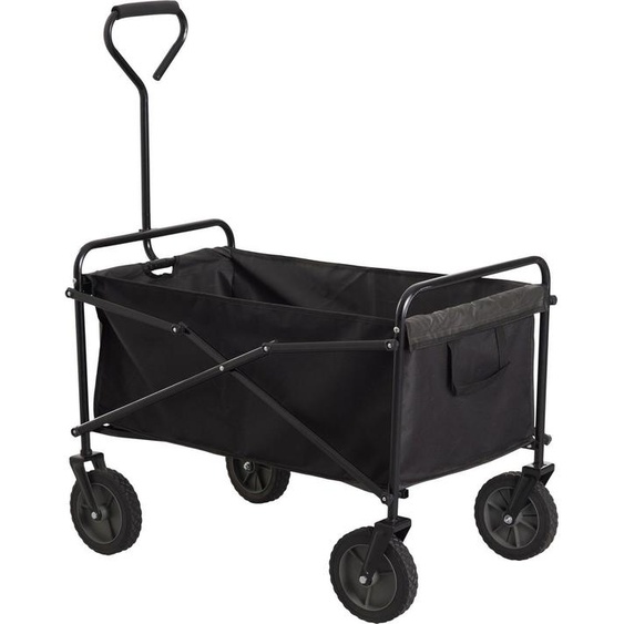 Chariot de plage pliable 79x107x54cm gris