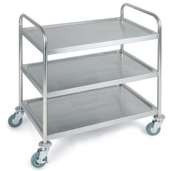 Chariot de service et de transport STEADY, 3 plateaux