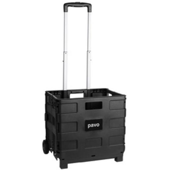 Chariot de transport avec caisse pliante, charge 30 kg