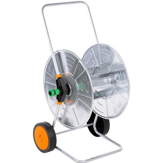 Chariot denrouleur de tuyau de 110 m 1/2 ou 80 m 3/4 acier