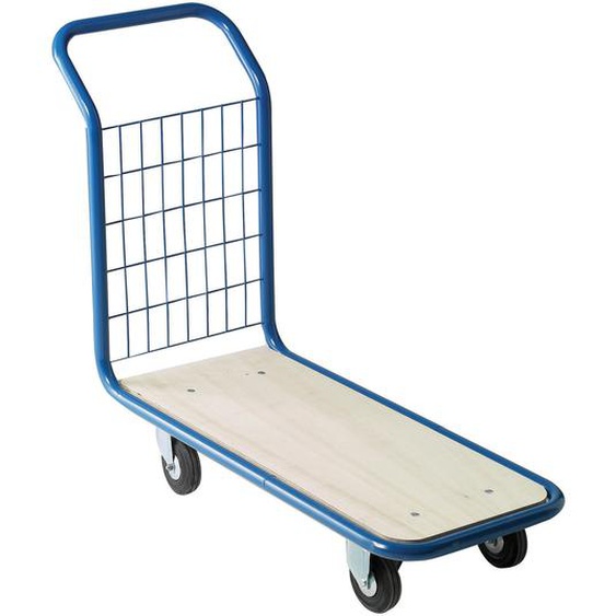 Chariot passe-partout à dossier grillagé