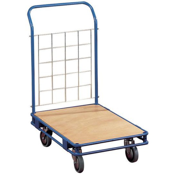 Chariot plateau court 1 dossier, charge 250 kg