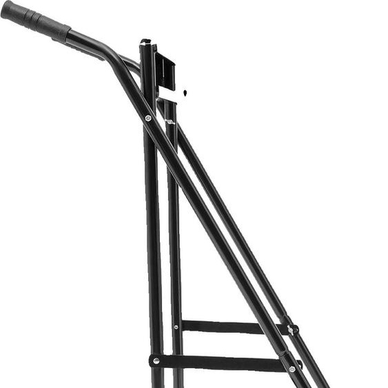 Chariot pour bateaux à moteur hors-bord, design pliable, capacité de charge 40 kg, cadre moderne en acier, noir