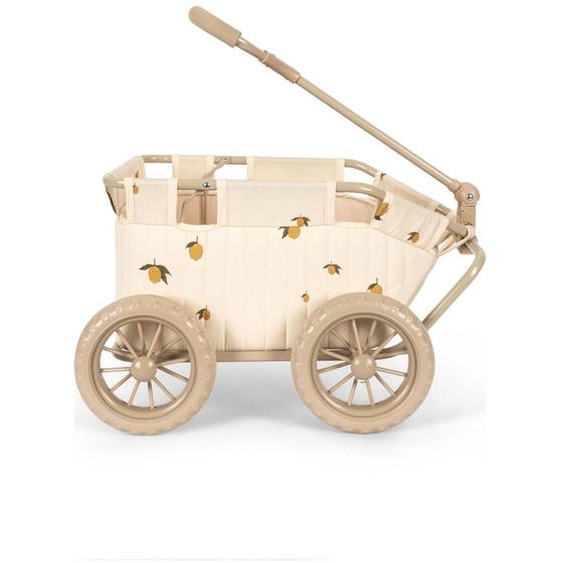Chariot Poussette Pour Enfant Ecru, Jaune, Vert