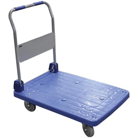 Chariots polypropylène grand plateau 300 kg
