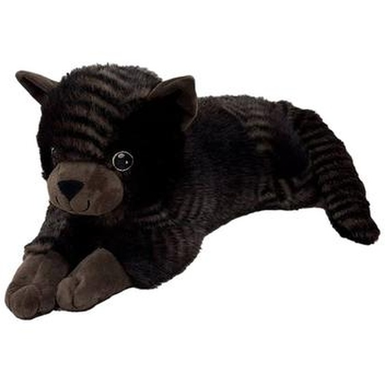 Chat En Peluche Lesté 1,2 Kg Marron